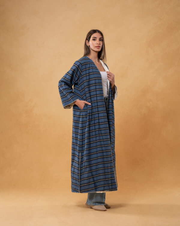 Striped Bisht - Image 4